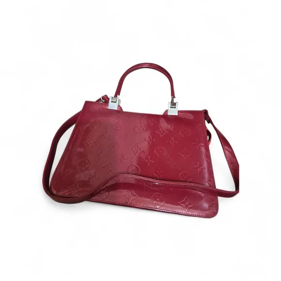 Louis Vuitton Cherry Red Satchel - Picture 6 of 6